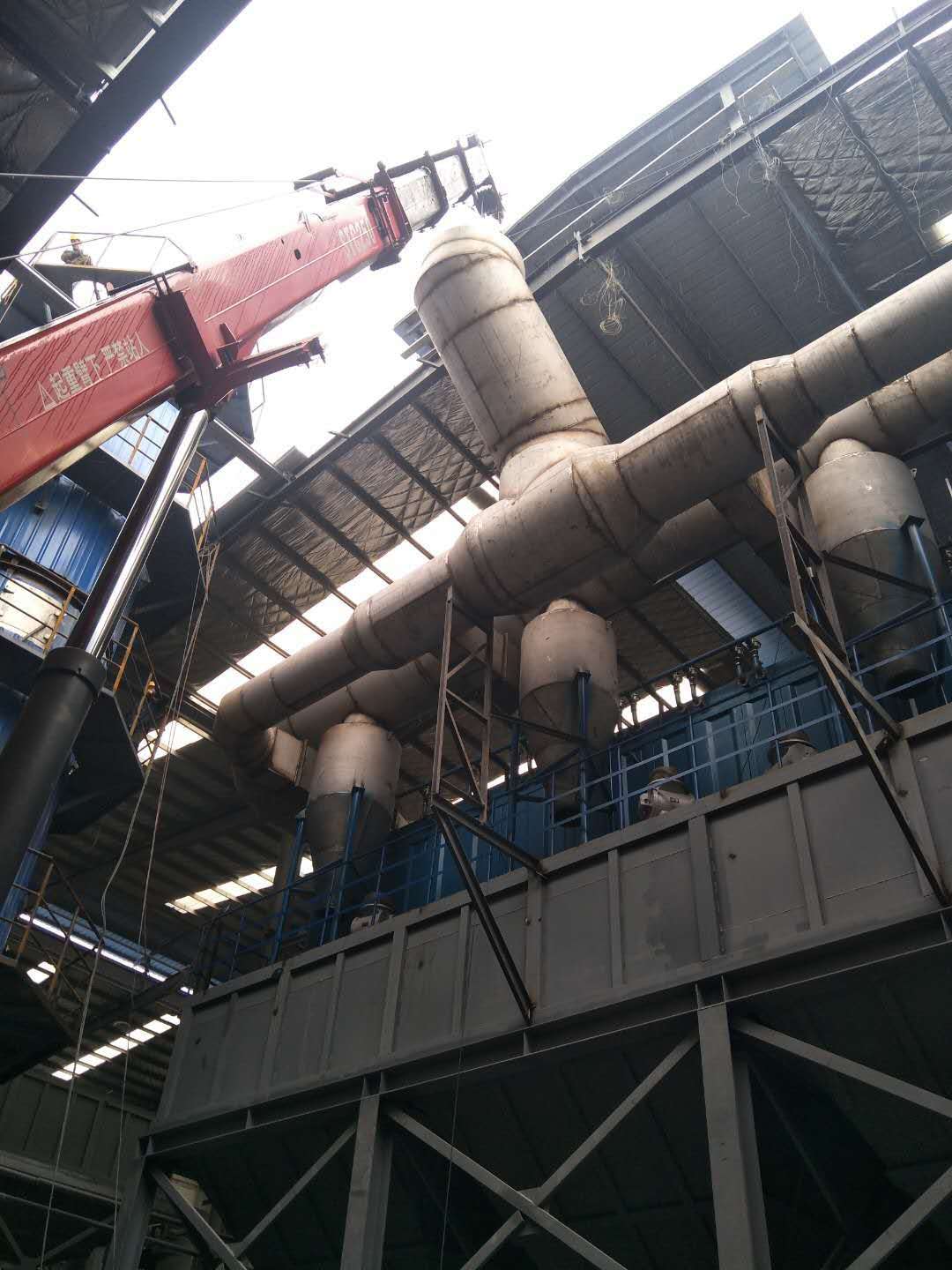 高嶺土干燥塔除塵器